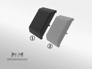 Krytka pro úhelník 20, plastová