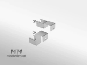 Držák bez koncového dorazu