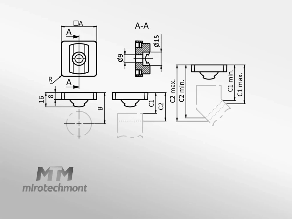 Adaptérová deska D28 (sada)
