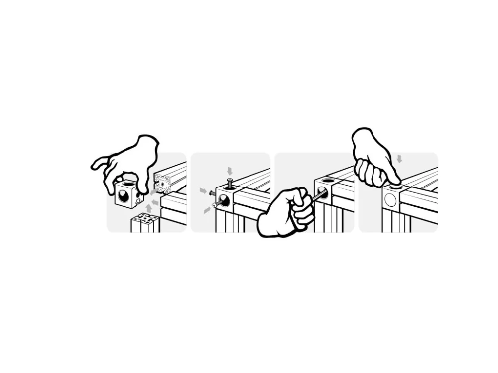 Kostka spojovací 20 3D